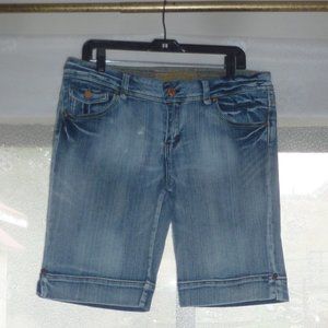 Very Unique Lole Jean Washed blue Shorts Stretch Denim Sz13
